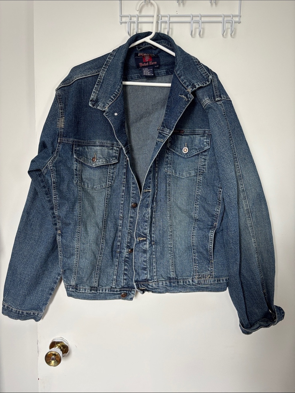 Point Zero Men’s XL Blue Denim Jean Jacket